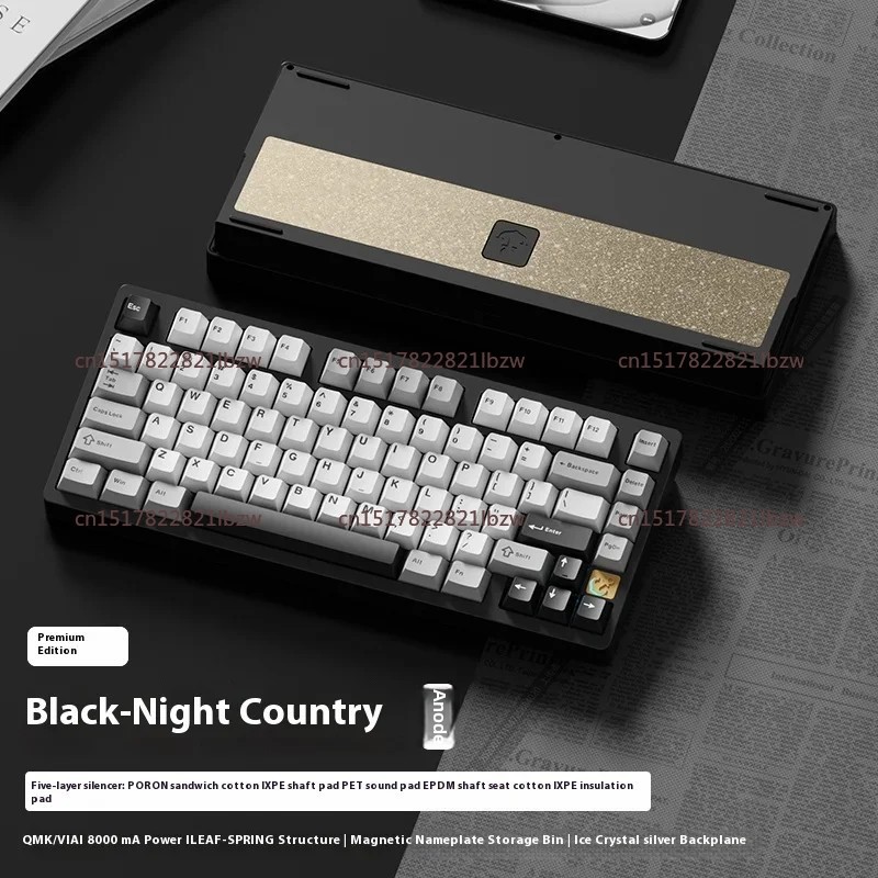Gaming Keyboard Mechanical Wireless - 75 E-spor Mekanik Klavye Alüminyum Alaşımlı