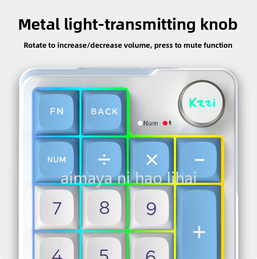 Kzzi K20 Mini Tuş Takımı Üç Mo - Gaming Keyboard Mechanical Wireless incelemesi ve fiyatı