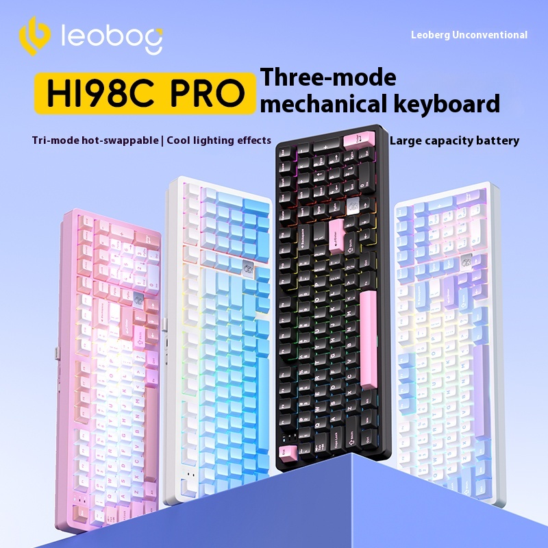 LEOBOG Hi98Pro Mekanik Klavye  - Gaming Keyboard Mechanical Wireless incelemesi ve fiyatı