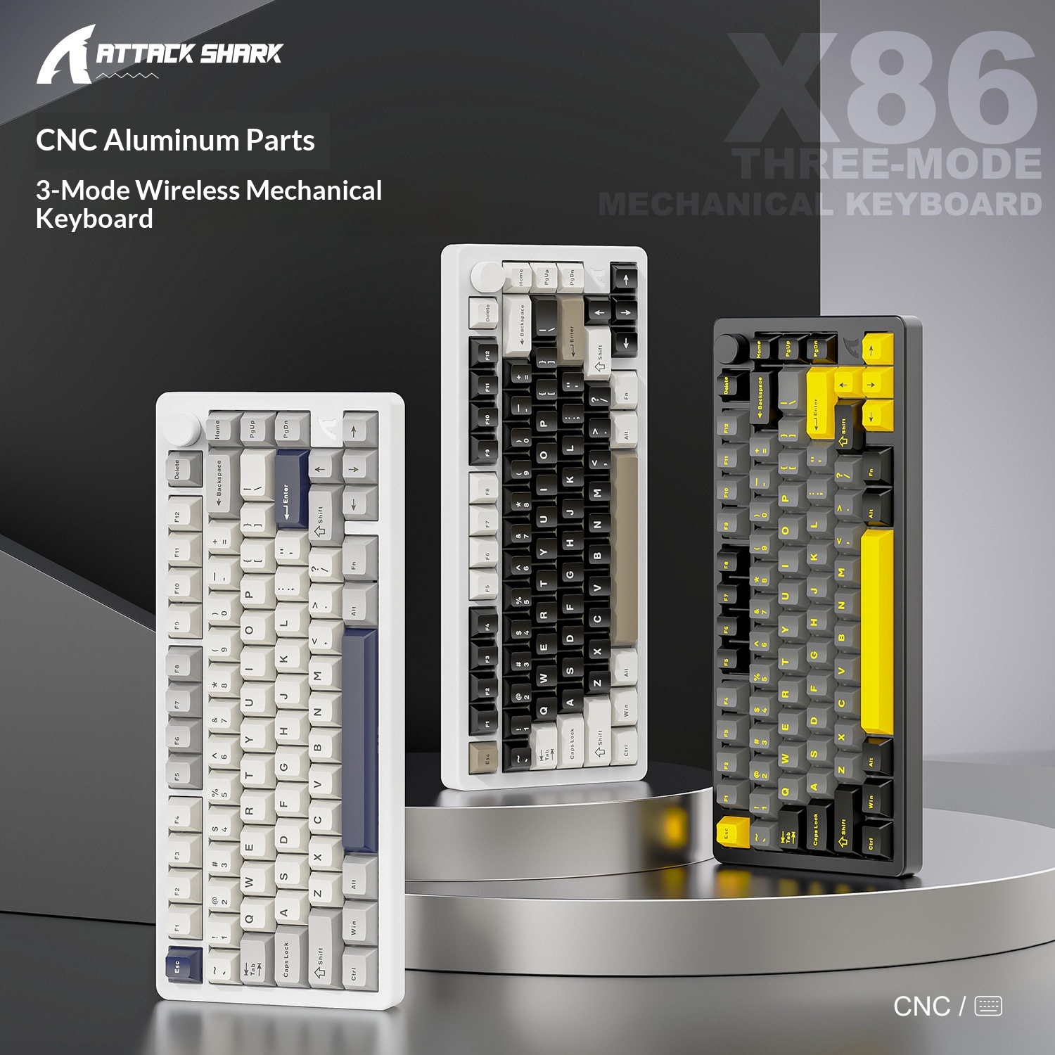Attack Shark X86 Mekanik Klavy - Gaming Keyboard Mechanical Wireless incelemesi ve fiyatı