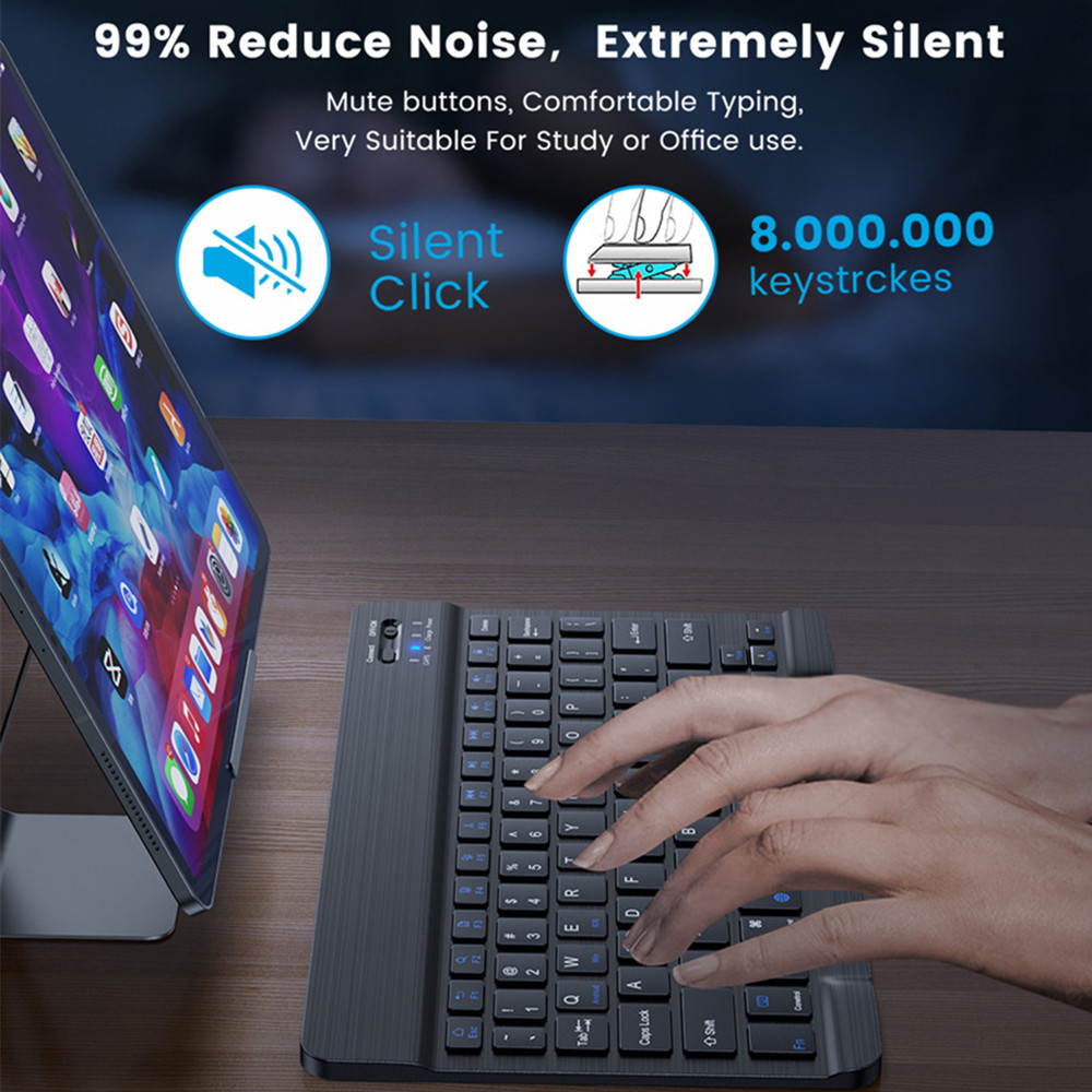 10 inç Kablosuz Bluetooth Mini - Gaming Keyboard Mechanical Wireless incelemesi ve fiyatı