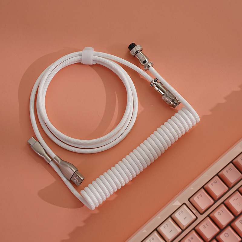 Tip C USB Aviator Sarmal Kablo - Gaming Keyboard Types incelemesi ve fiyatı