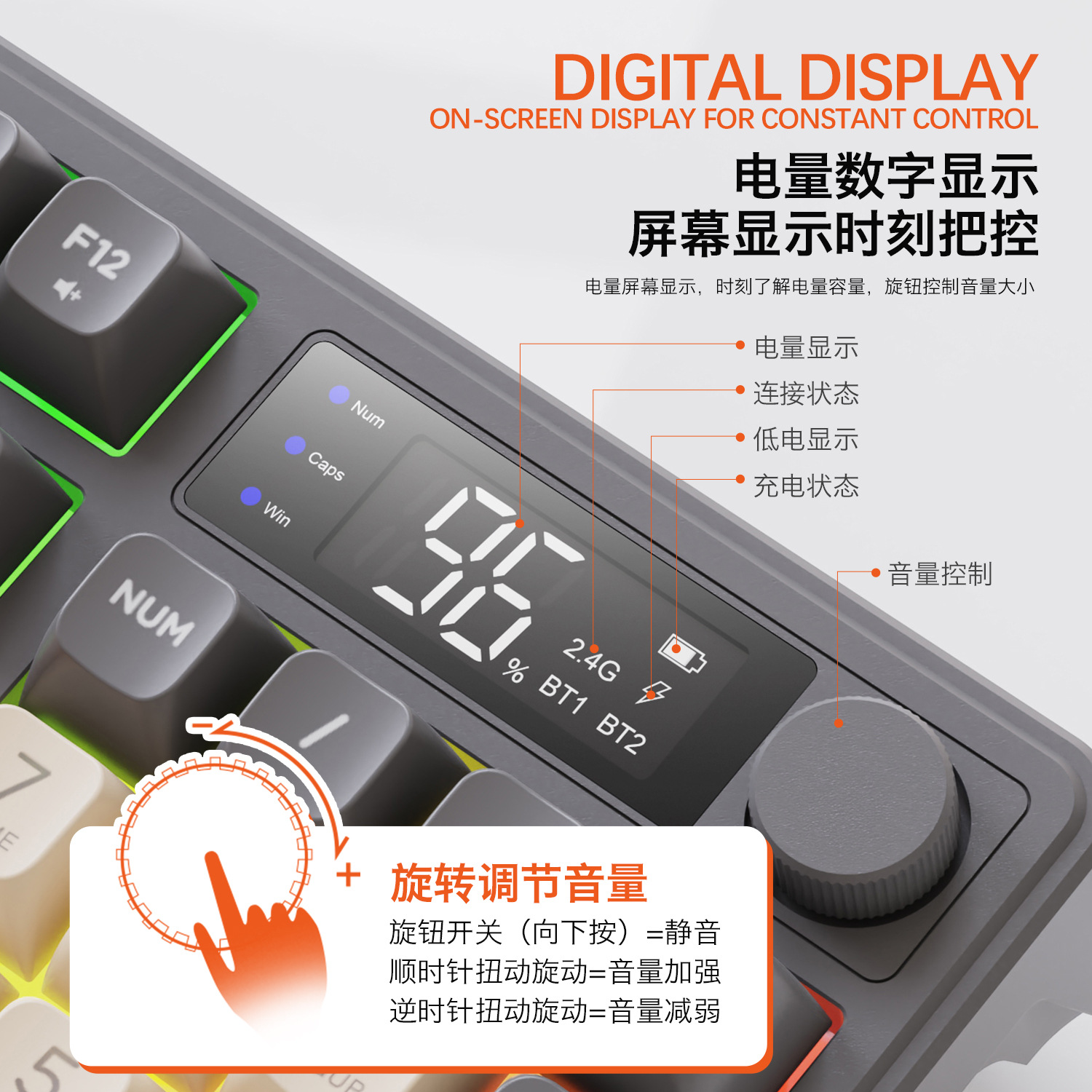 Hot Free Wolf T96 Kablosuz Çif - Gaming Keyboard Backlit incelemesi ve fiyatı