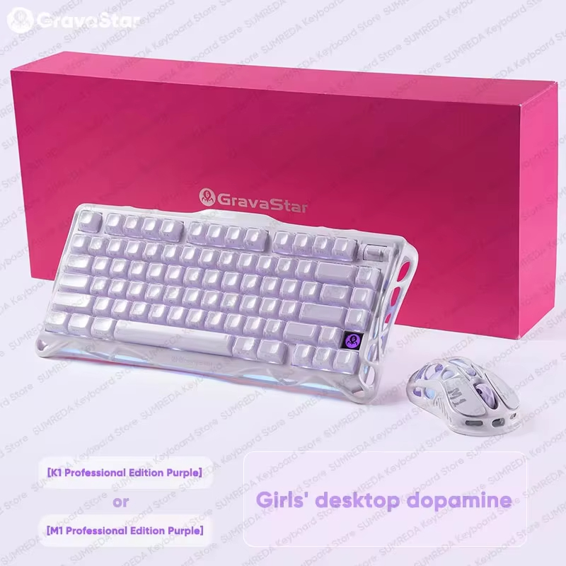 GravaStar M1 M2 Kablosuz Fare  - Gaming Keyboard Mechanical Wireless incelemesi ve fiyatı